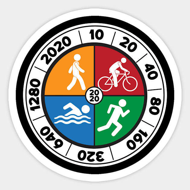 2020 Sticker by CurlyDesigns